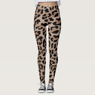 leggings de huellas de leopardo de chetah