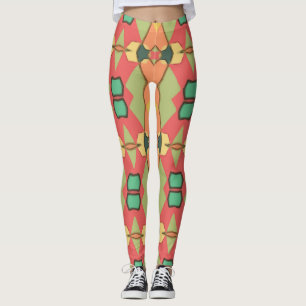 leggings de huellas digitales africanas