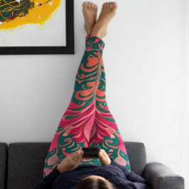 Leggings de impresión floral "All Bright" para muj