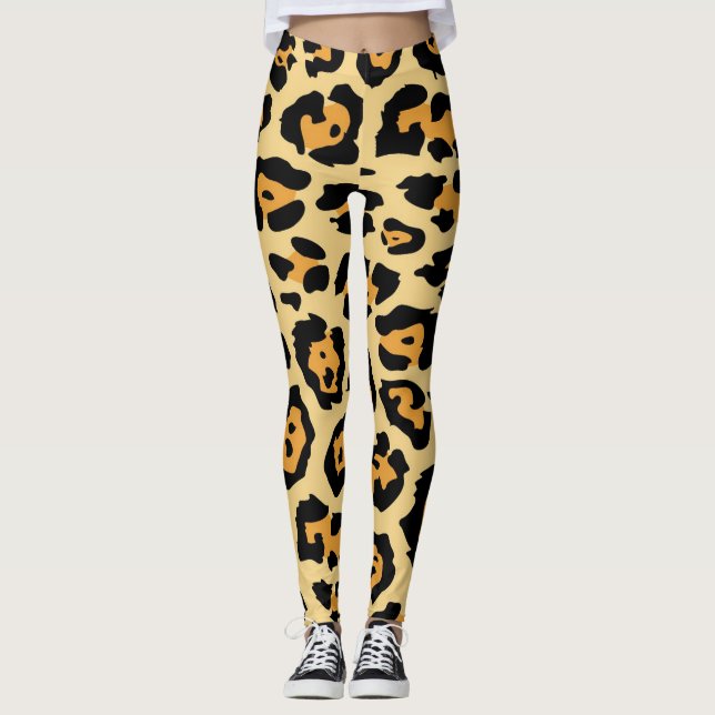 leggings de impresión jaguar (Anverso)