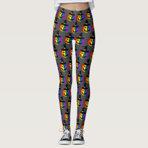 Leggings de Jack-O'-Lantern del Orgullo LGBT+