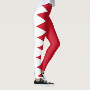 Leggings de la bandera patriótica de Baréin