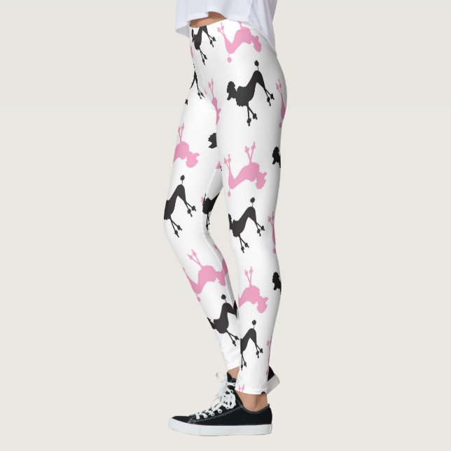 Leggings de la dama del perro caniche (Izquierda)