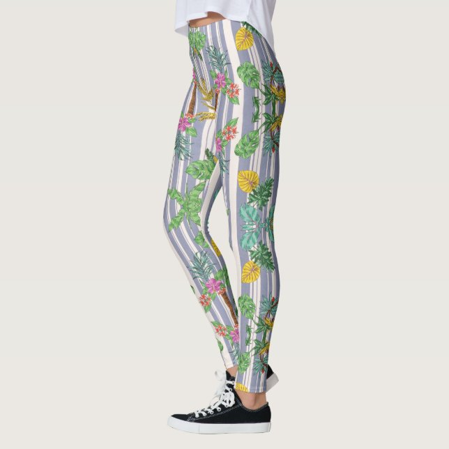 Leggings de la flor otoñal (Izquierda)