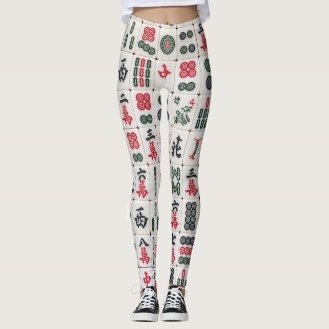Leggings de Mahjong (Anverso)