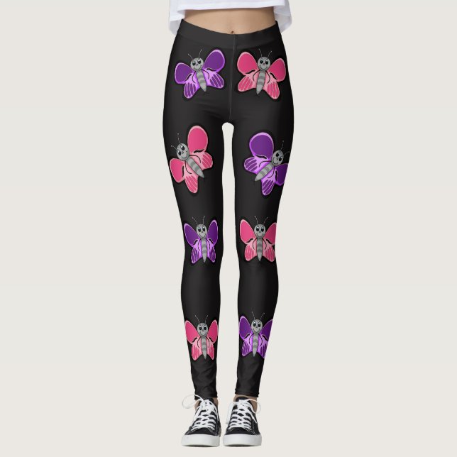 Leggings de mariposa (Anverso)