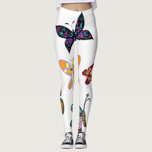 Leggings de mariposa (Anverso)