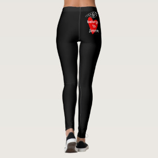 Leggings de Meme de Trasero Caliente - Nombre Pers