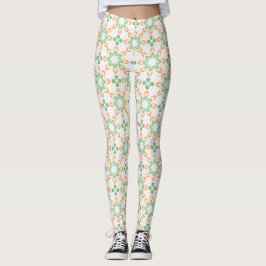 Leggings de moda impresas con temática pastel insp