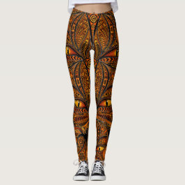 Leggings de moda pop para ojos de gato