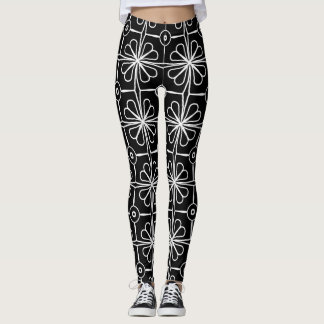 leggings de motivos florales