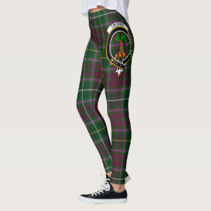 Leggings de mujer con cresta del clan Crosbie de t