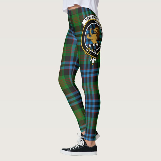 Leggings de mujer con cresta del clan Newlands de  (Izquierda)
