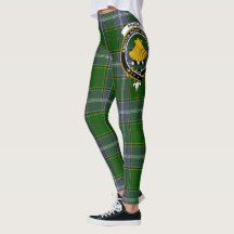 Leggings de mujer con estampado de tartán del Clan