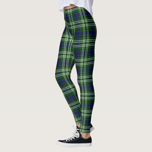 Leggings de mujer con tartán Blackadder del clan S (Izquierda)
