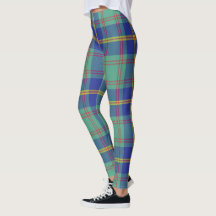 Leggings de mujer con tartán de los Marines estado
