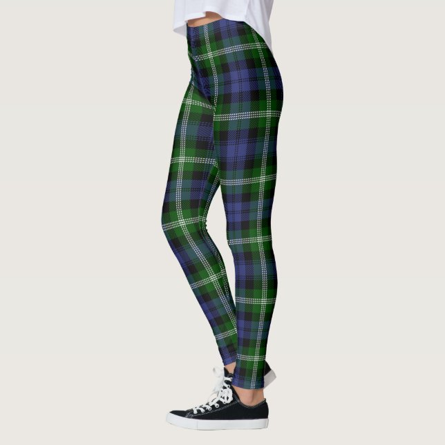 Leggings de mujer con tartán del Clan Baillie de S (Izquierda)