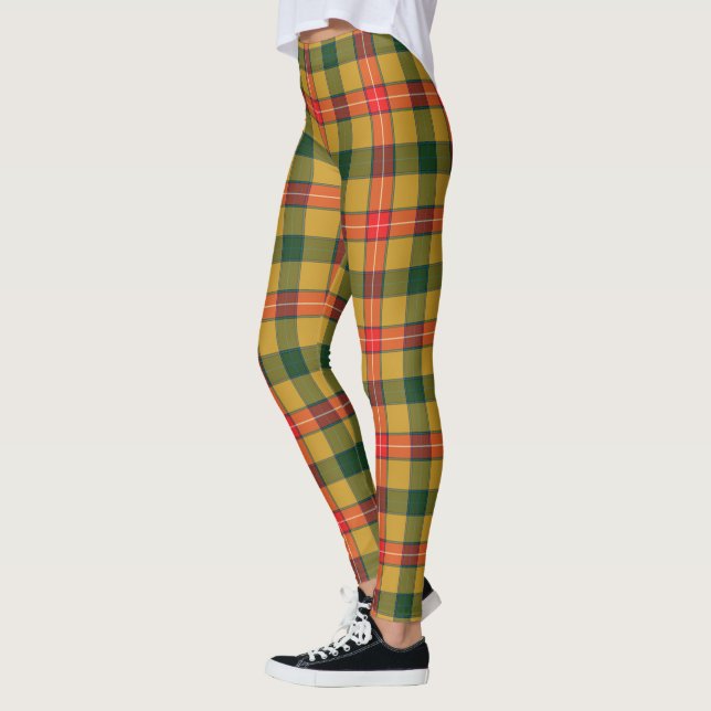 Leggings de mujer con tartán del clan Baxter de Sc (Izquierda)