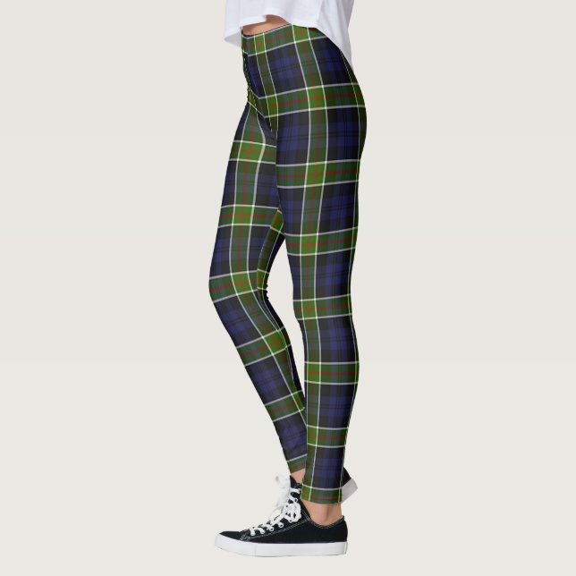 Leggings de mujer con tartán del clan Colquhoun de (Izquierda)