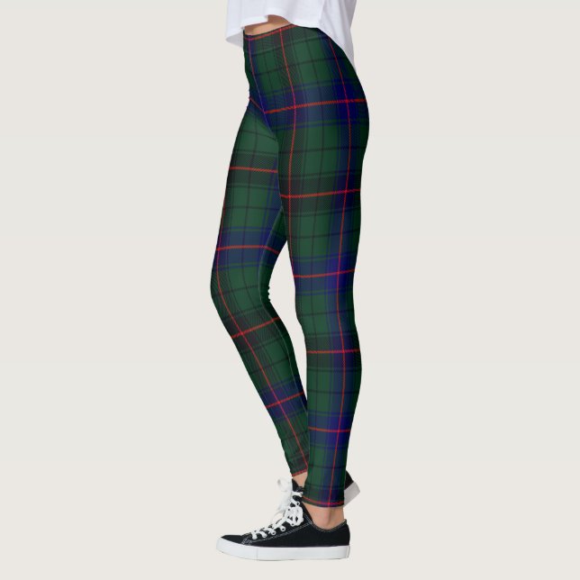 Leggings de mujer con tartán del clan Davidson Sco (Izquierda)