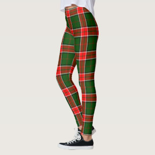 Leggings de mujer con tartán del clan Pollock de S