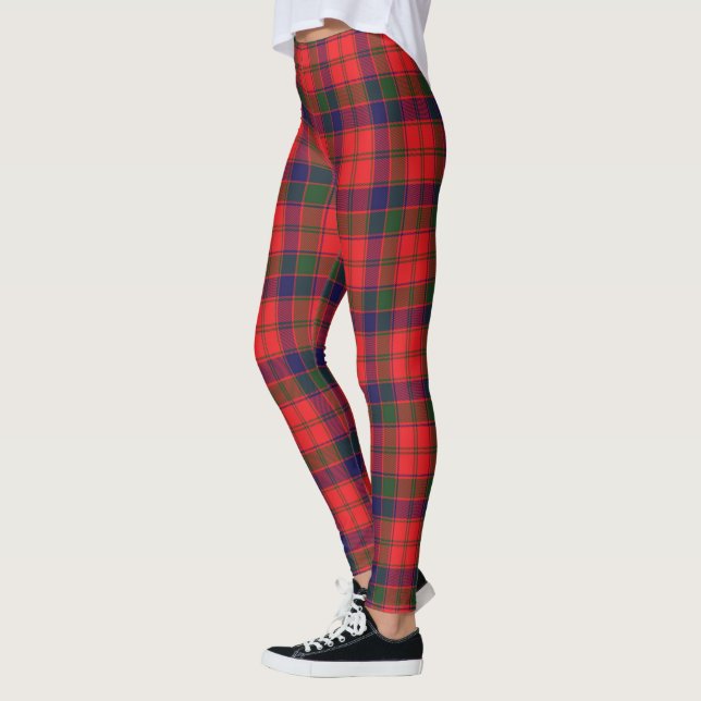 Leggings de mujer con tartán del clan Robertson Sc (Izquierda)