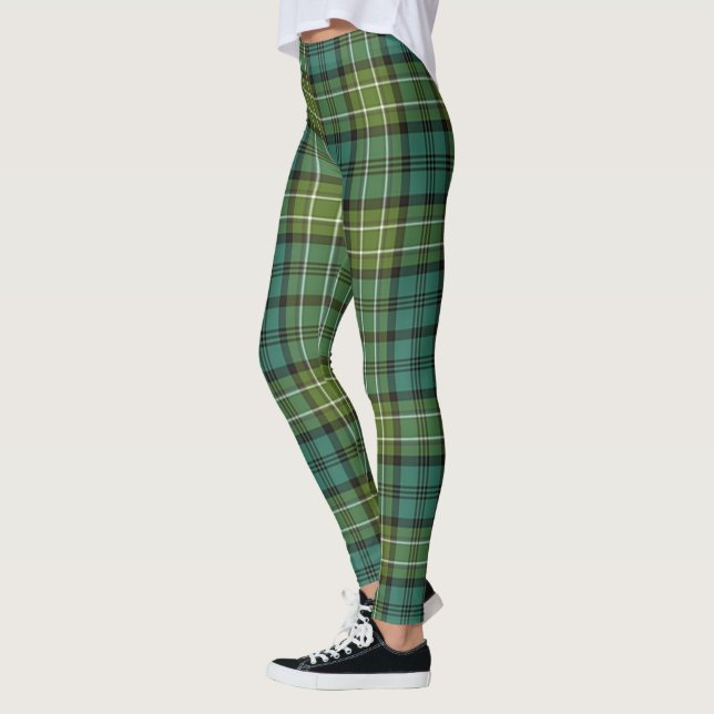 Leggings de mujer con tartán del Clan Scotstee All (Izquierda)