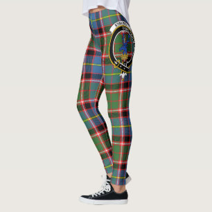 Leggings de mujer con tartán del Clan Stirling Cre