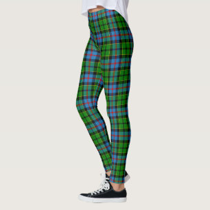 Leggings de mujer con tartán moderno del clan Fors