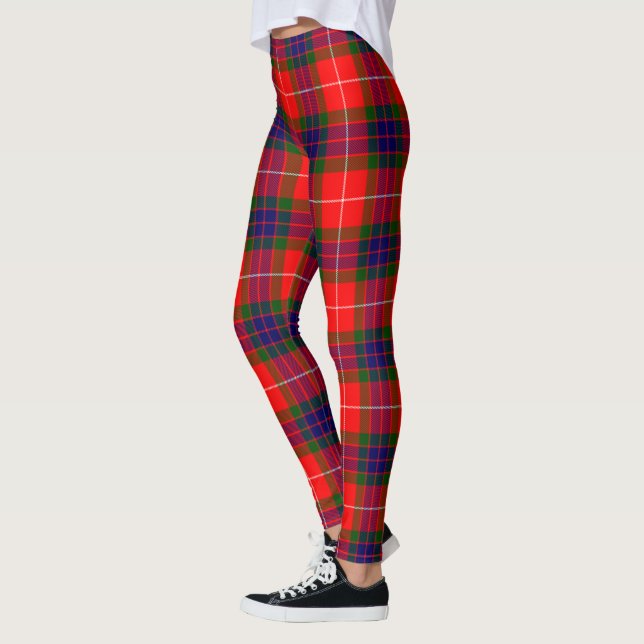 Leggings de mujer con tartán moderno del clan Fras (Izquierda)