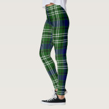 Leggings de mujer con tartán Tweedside del clan Sc