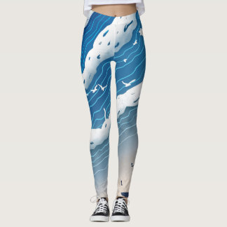 Leggings de mujer Ocean Waves