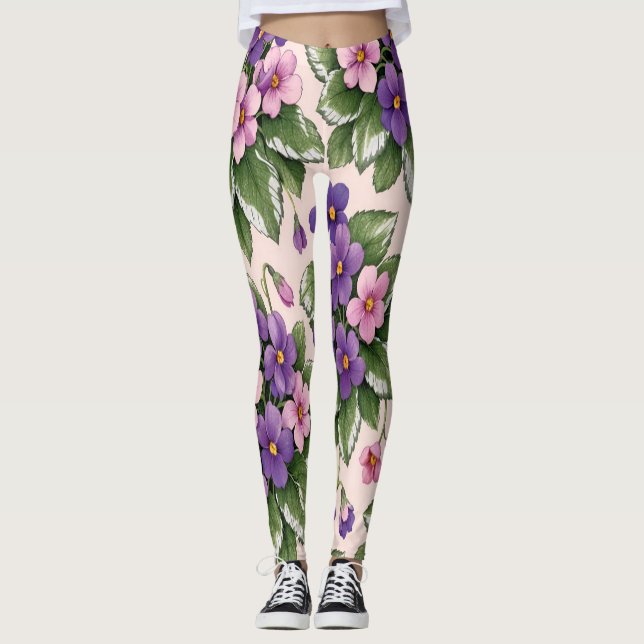 Leggings de mujer Vivid Violet (Anverso)