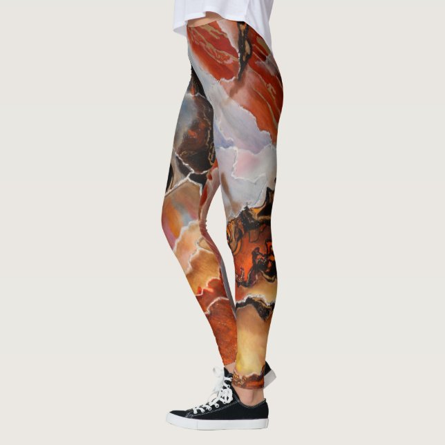 Leggings de mujeres de la vieja madera (Izquierda)
