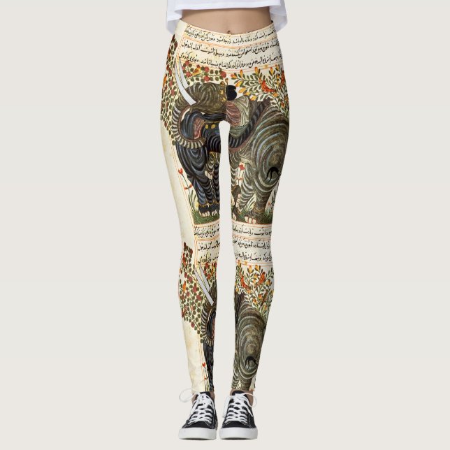 Leggings de mujeres elefantes (Anverso)