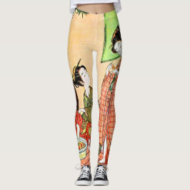 Leggings de mujeres japonesas
