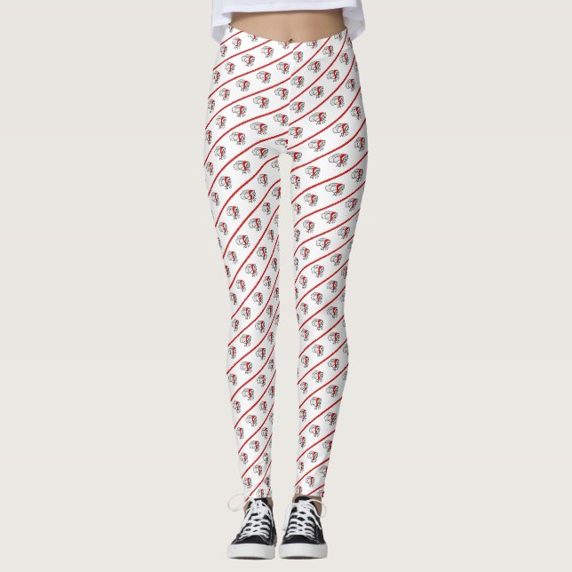 Leggings de Navidades de Santa Fly (Anverso)