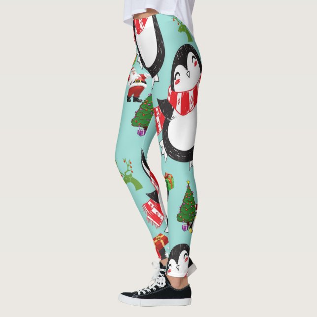 Leggings de navidades, pingüino (Izquierda)