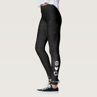 Leggings de paz-amor-espacio