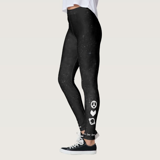Leggings de paz-amor-espacio (Izquierda)
