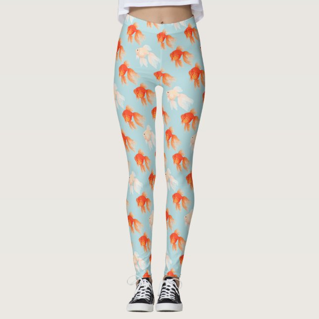 Leggings de peces dorados (Anverso)