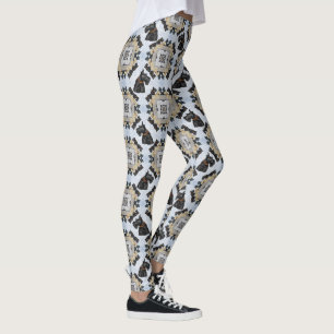 Leggings de perro Scottie