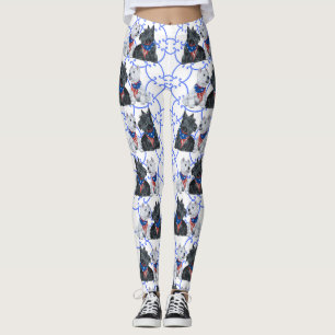 Leggings de perro Scottie