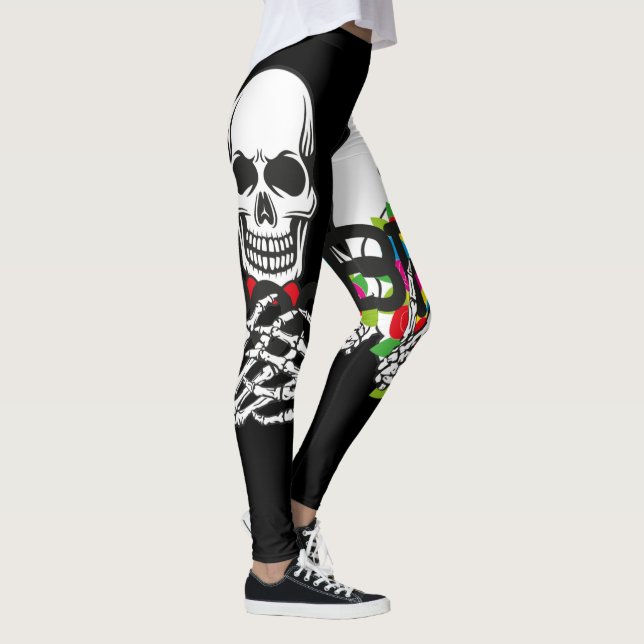 leggings de personajes de novias de halloween (Derecha)