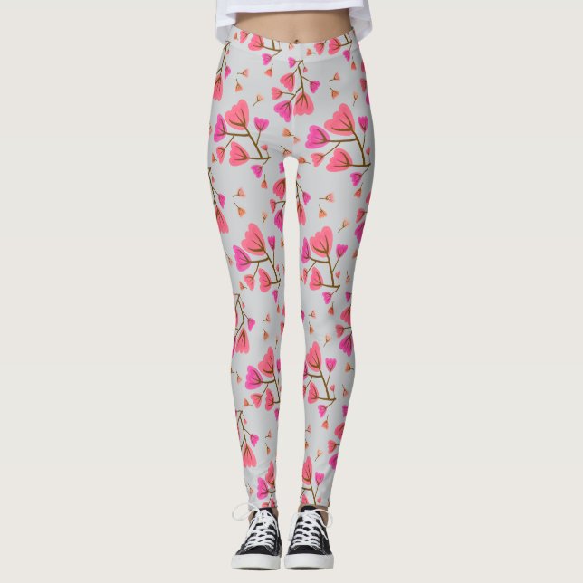 Leggings de Pétalos Sonrojados (Anverso)
