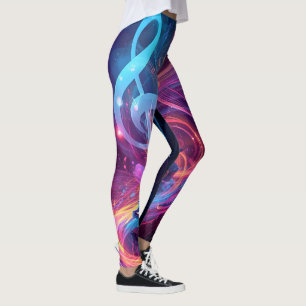 Leggings de Piano para Amantes de la Música – Patr