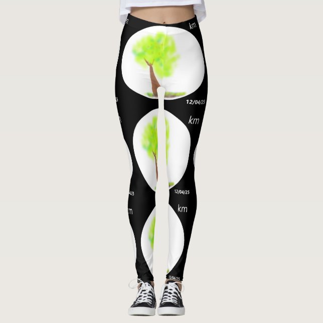 leggings de pintura de árbol km (Anverso)
