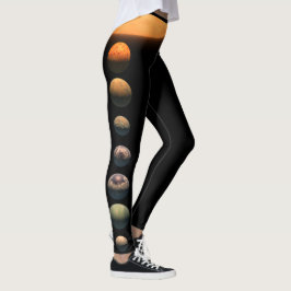 Leggings de planetas de la galaxia