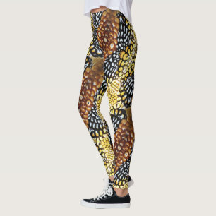 Leggings de plumas de faisán de Reeve - Diseño 2