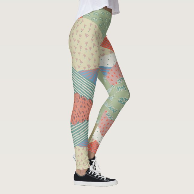 leggings de pueblo silencioso (Derecha)
